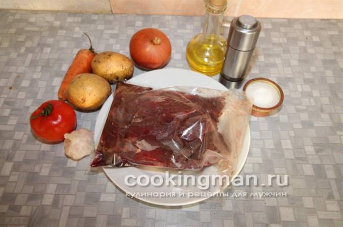печеня з ведмежатини рецепт