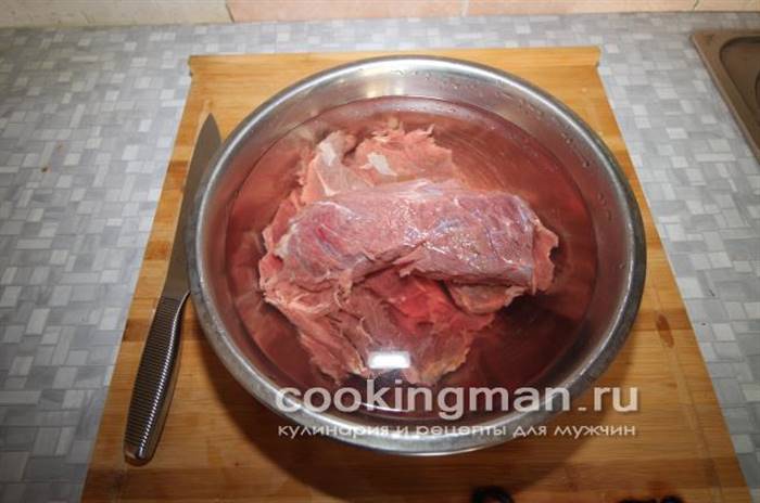 печеня з ведмежатини рецепт